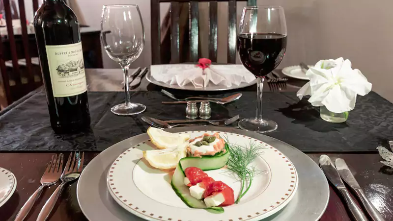 Scrumptious country gourmet cooking